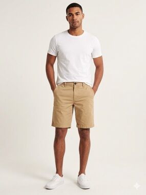 Hollister Epic Flex Flat Front Shorts